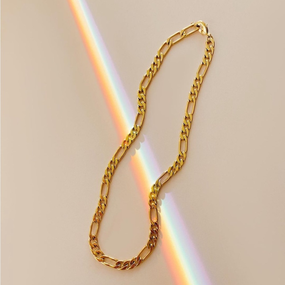 Sugar Blossom Jewelry Gold Curb Chain Necklace
